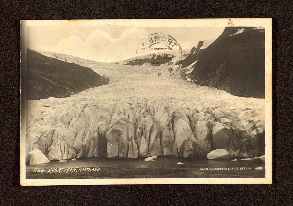 Noruega, Svartisen, 1929.