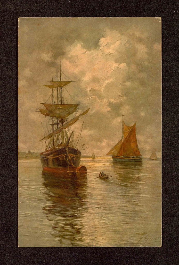 Escena marítima, 1931.