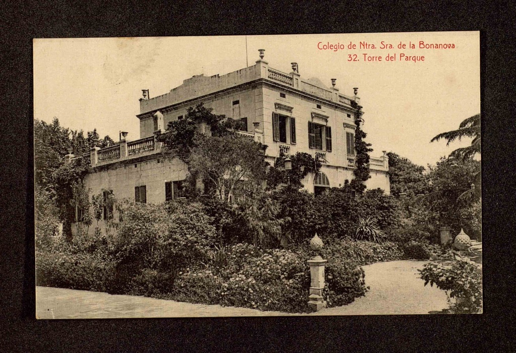 Bonanova School, park tower, 1927.