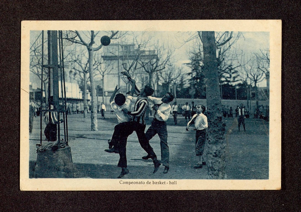 Colegio de Ntra. Sra. De la Bonanova, campeonato de baloncesto, 1933.