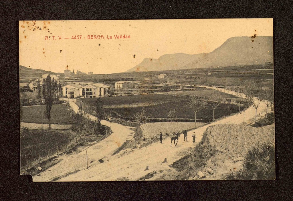 Berga, La Valldan, 1920.