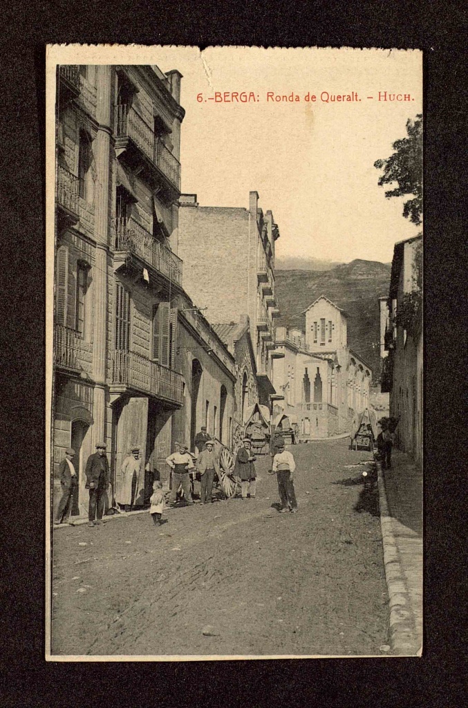 Berga, Ronda de Queralt, 1931.