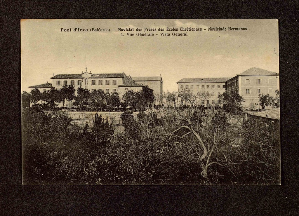 Baleares, Pont d´Inca, Noviciado de los Hermanos Écoles Chrétiennes, vista general, 1933.