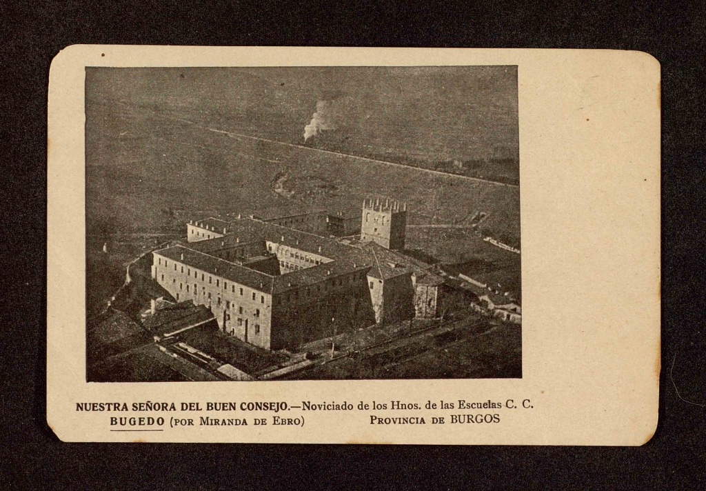 Bugedo, Nuestra Señora del Buen Consejo, Noviciado de los Hnos. de las Escuelas C.C., 1916.