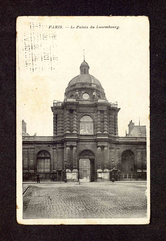 París, El Palacio de Luxemburgo, 1931.