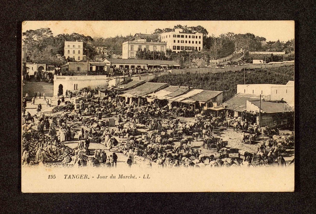 Tánger, día de mercado, 1927.